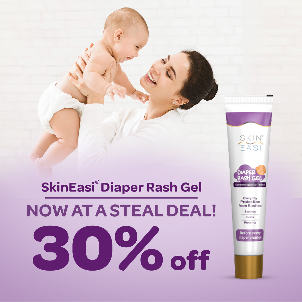 Baby Diaper Rash Gel, Diaper Rash Treatment, Nappy Rash